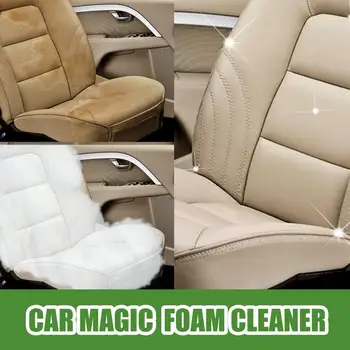 60ml autosedačky Cleaner Proti Starnutiu Čistenie Automobilov, Silný Stain Remover Súpravy na Čistenie Interiéru Vozidla Foam Cleaner Spray