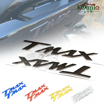 TMAX Nálepka, 3D Motocyklové Príslušenstvo Znak Kolesa Blatník Tank Pad, Logo Kotúča, Pre Yamaha T-MAX TMAX500 TMAX530 TMAX560